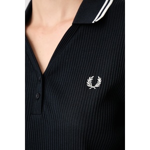 Fred Perry блуза с дълги ръкави дамска с памук (G3164.608)