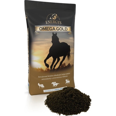 Energys Unikátní krmivo pro koně Omega Gold 15 kg