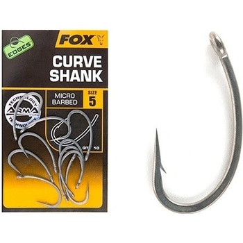 Fox Edges Arma Point Curve Shank vel.5 10 ks