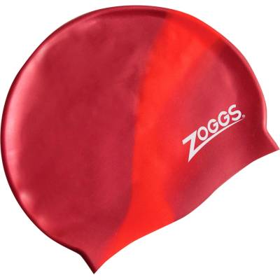 Zoggs Детска шапка за плуване Zoggs Kid's Silicone Cap Multi Colour Swim cap - Red / Pink - размер One Size (581-0197-0411)