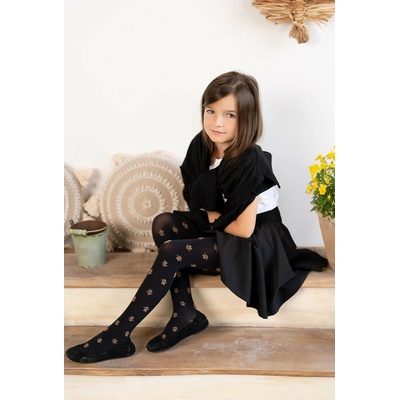 Knittex punčocháče dívčí Gingerpop 40DEN černá