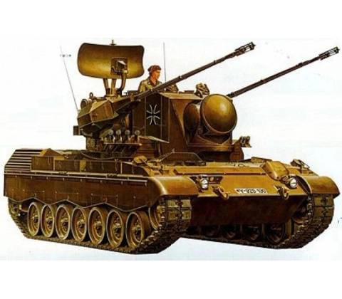 Tamiya Flak-Panzer Gepard 1:35