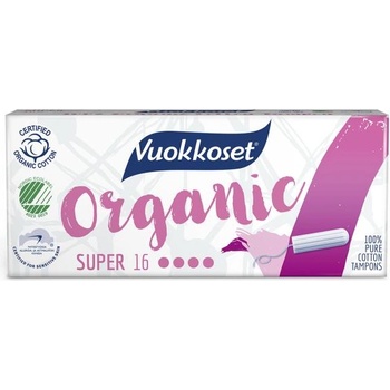 Vuokkoset BIO Тампон Super (16 бр. )