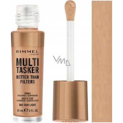 Rimmel Multi-Tasker Better Than Filters rozjasňující podkladová báze 002 Fair Light 30 ml – Zboží Dáma