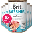 Brit Paté & Meat Salmon 6 x 400 g