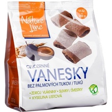 nature line Sušienky celozrnné Vanesky so slivkami 200 g