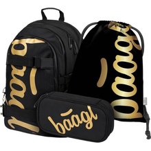 Baagl SET 3 Skate Gold