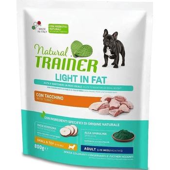 Trainer Natural Small & Toy Adult Light bílé čerst. maso 0,8 kg