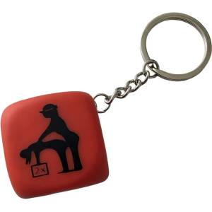  Парти ключодържател, зар със секс пози - Dice Poses Keychain Red (D-241811)