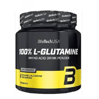 100% L-Glutamine 500 g - BioTech USA