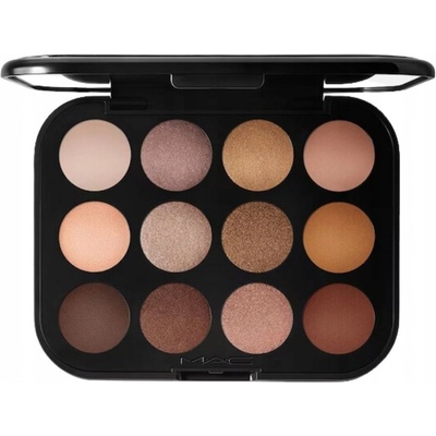 MAC Cosmetics Paletka očních stínů Connect in Colour Eyes Unfiltered Nudes Eye Shadow Palette 12,2 g – Zboží Dáma