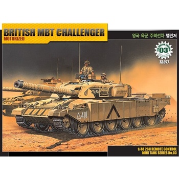 Academy Танк с дистанционно управление British MBT Challenger Motorized (13309)