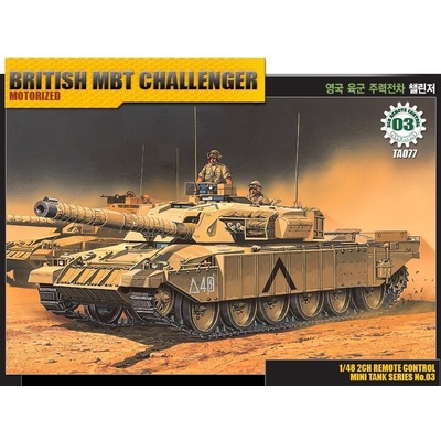 Academy Танк с дистанционно управление British MBT Challenger Motorized (13309)