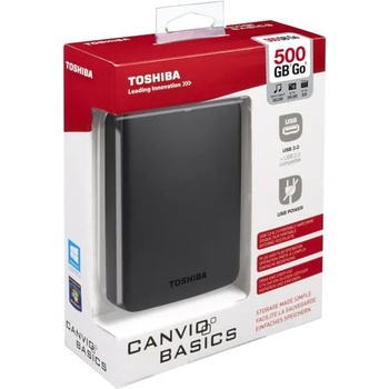 Toshiba Canvio Basics 2.5 500GB USB 3.0 HDTB305EK3AA