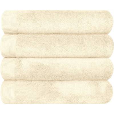 SCANquilt Uterák froté MODAL SOFT krémová 90x160 cm
