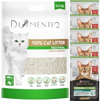 Diamentiq Tofu Neutral Ultra clumping 2,5 kg