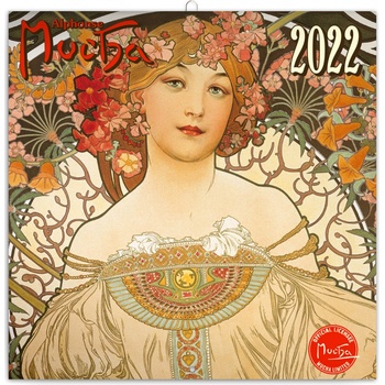Poznámkový Alfons Mucha 2022