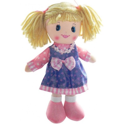 HM Studio hadrová 30 cm modré šaty