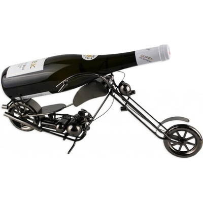 Kovový stojan na víno motorka – Zbozi.Blesk.cz