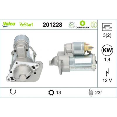 Startér VALEO 201228