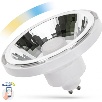 Spectrum LED žárovka GU10 AR111 10W 1050 lm, bílá, CCT DIM Smart Wifi