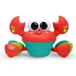 Bright Starts Интерактивна играчка Bright Starts - Crawling Crab, червен (17635-010)