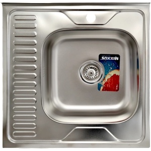 Кухненска мивка mixxus z6060r-06-160e от неръждаема стомана (10034) Мивка за вграждане