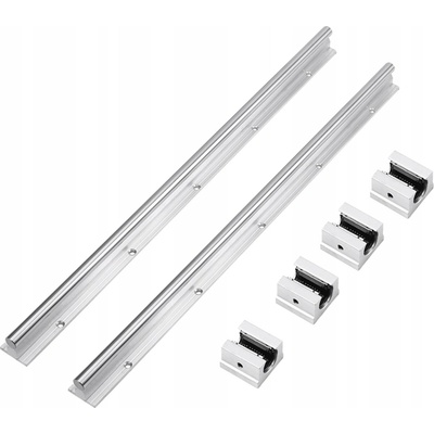 Lineární vedení SBR12 500mm + 4 ložiska SBR12UU – Zbozi.Blesk.cz