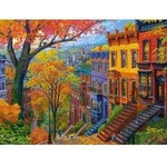 Castorland 3000-piece Autumn City Hill Puzzle C-300709-2
