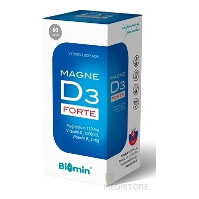 Biomin Magne D3 forte 60 kapsúl