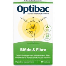 Optibac Bifido and Fibre probiotika při zácpě 10 x 6 g sáček