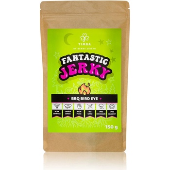 Timba Mu Jerky BBQ Bird Eye Rodinné 150 g