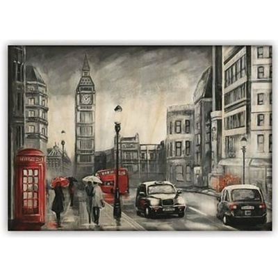 Obraz dřevěný: London, 485x340