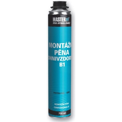 MASTERSIL montážna pena B1 ohňuvzdorná pištoľová GUN 750 ml