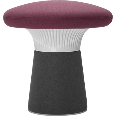 LD Seating Designový taburet FUNGHI-N0 50/46 bílý plast