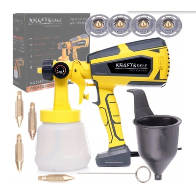 Kraft&Dele Електрически пистолет за пръскане 500W 1000ml KD1656 (KD1656)