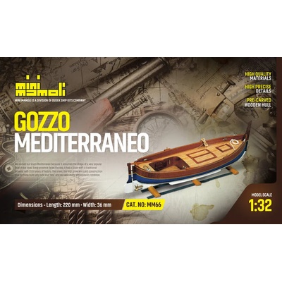 Mamoli Рибарска лодка Gozzo Mediterraneo (MM66)