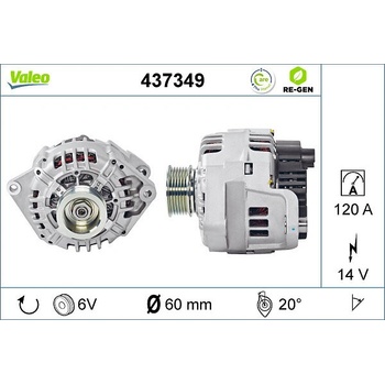 generátor VALEO 437349