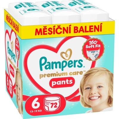Pampers Premium Care 6 72 ks