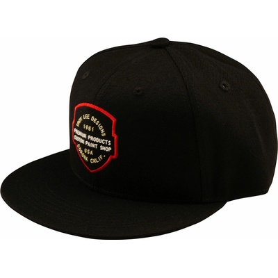 Troy Lee Designs TLD Flat Bill Imprint Black