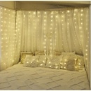 Emos D3EW04 Vianočné osvetlenie400 LED nano reťaz 2,9 × 2 m záclona vonkajšia aj vnútorná teplá biela
