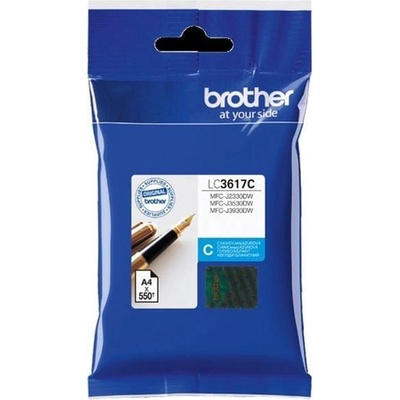 Brother Оригинален патрон Brother LC3617, 550 страници/5%, Cyan (3015100111)
