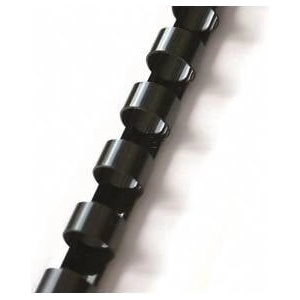 Argon Ridges for binding boards 10 mm 100 pcs. , black