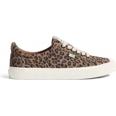 Cariuma OCA Low Leopard Print Suede Sneaker