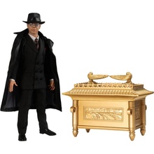 Mezco Indiana Jones Major Toht and Ark of the Covenant 1/12 Deluxe Boxed Set