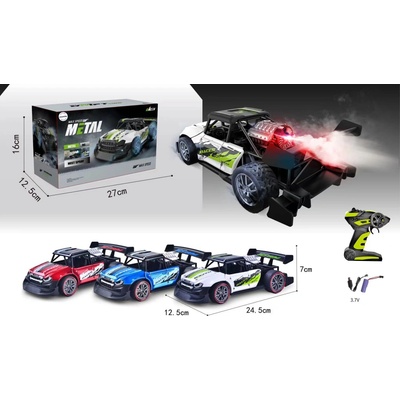 Mamido Mamido Autíčko na diaľkové ovládanie Metal Max Speed s dymovým efektom červené