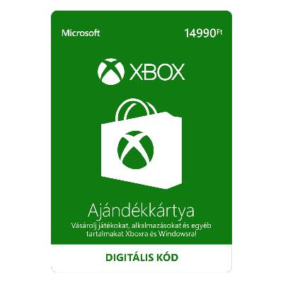 Microsoft Xbox Live darčeková karta 14990 HUF