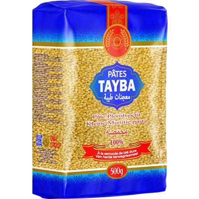 Tayba Těstoviny plomb kulaté 1 kg