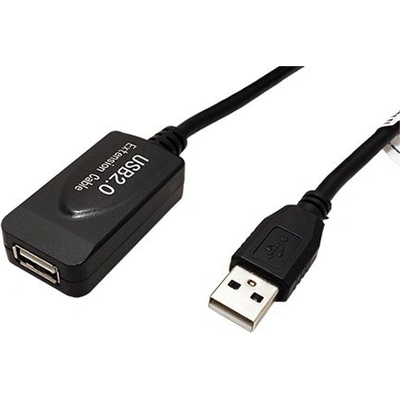 Standard 11.55.3115 USB 2.0 aktivní prodlužovací 10m černý