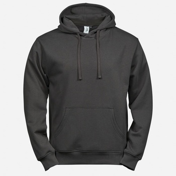 Tee Jays mikina s kapucňou Power Tmavosivá